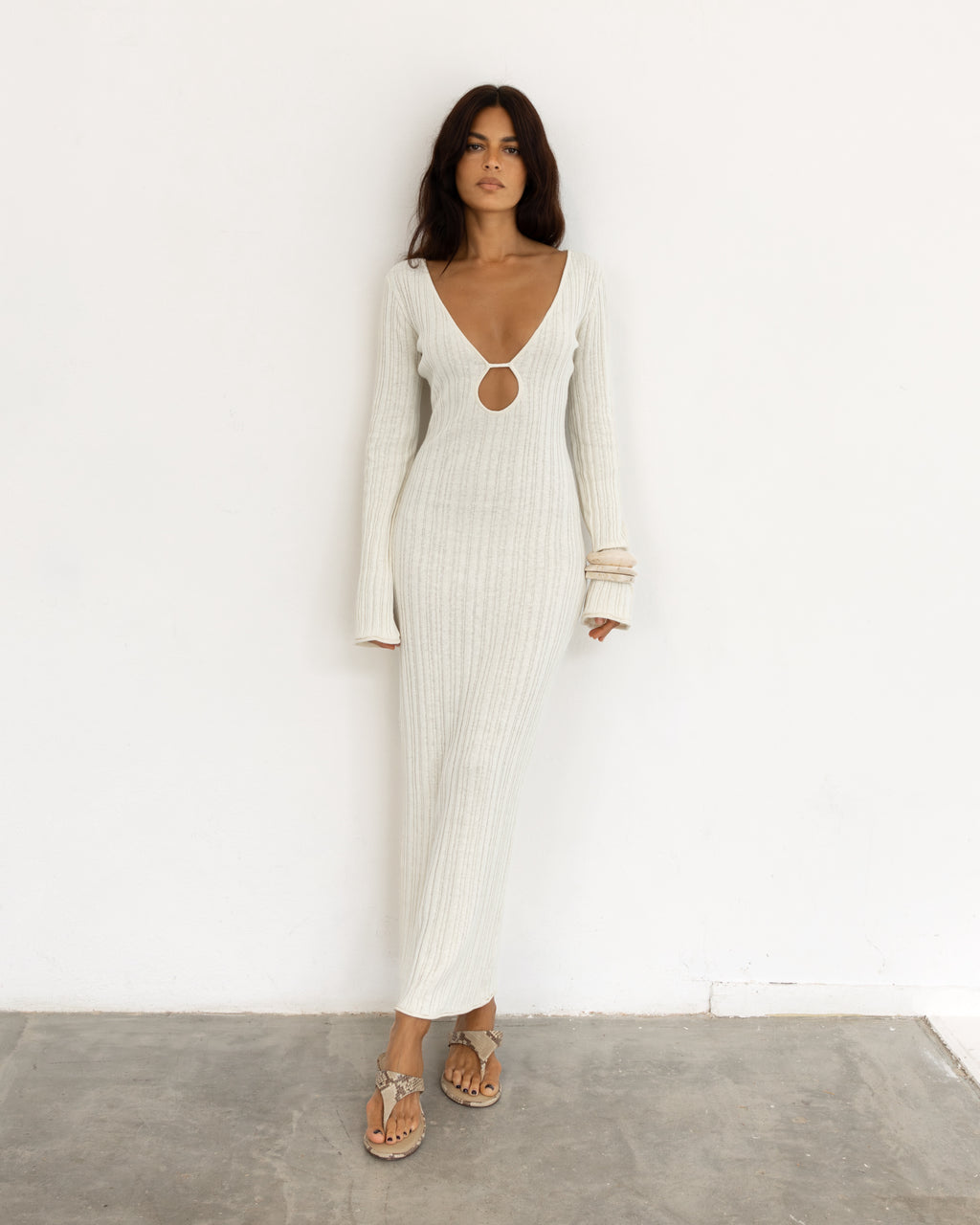 LIOR MAXI DRESS IVORY