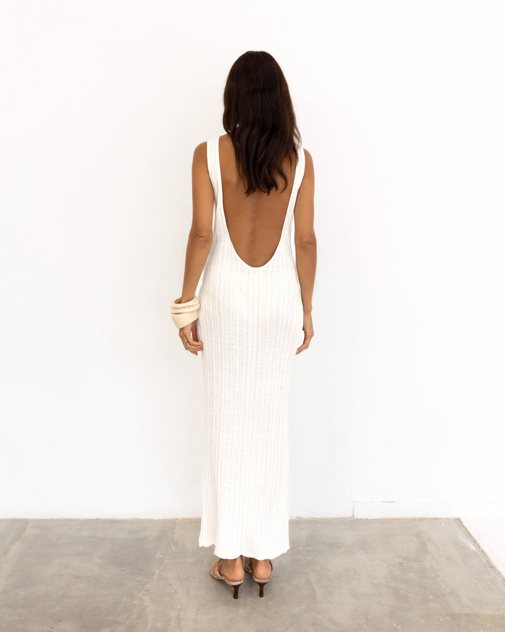 NARA MAXI DRESS IVORY