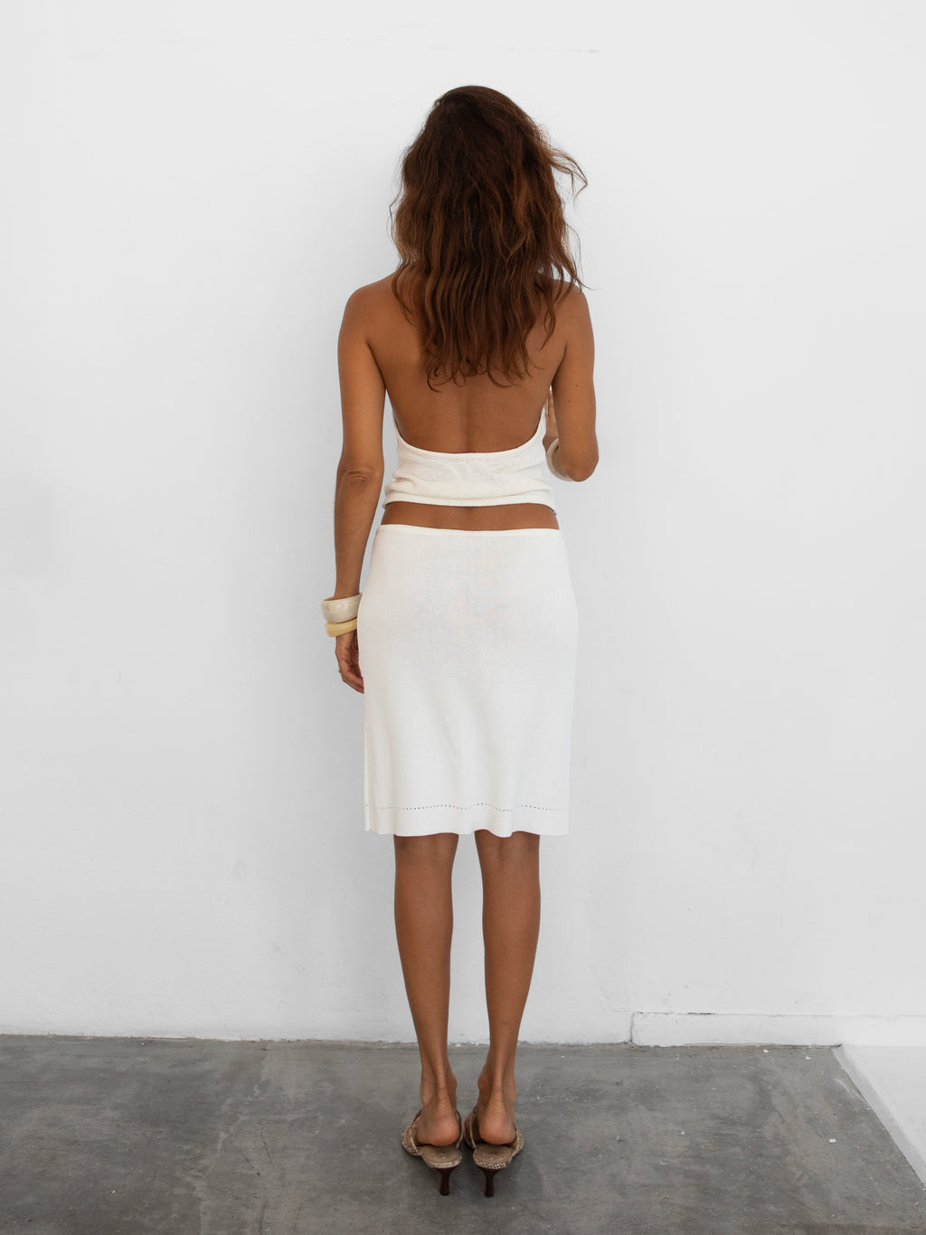 RUMI SKIRT IVORY